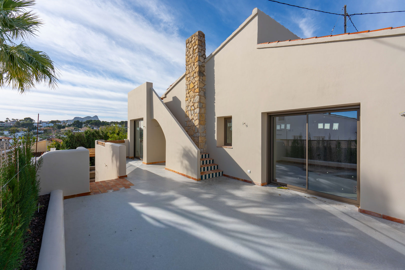 4617BEN - 4617BEN Villa méditerranéenne rénovée avec vue sur la mer à vendre à La Fustera, Benissa