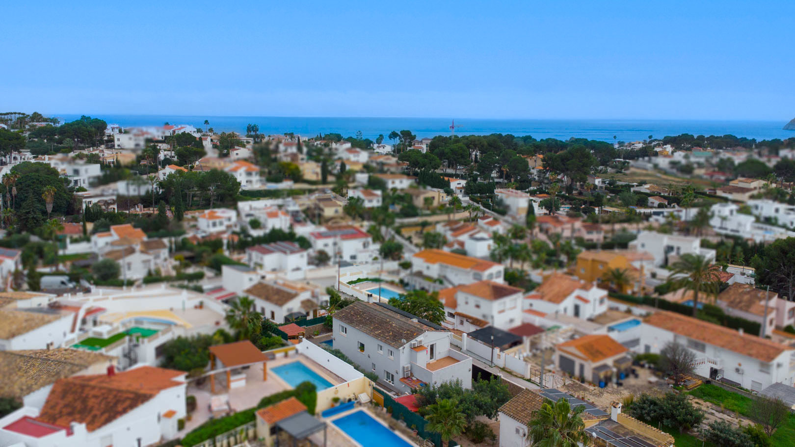 C3XY4620CAL - C3XY4620CAL Villa in Calpe zu verkaufen, nur wenige Gehminuten vom Strand entfernt.