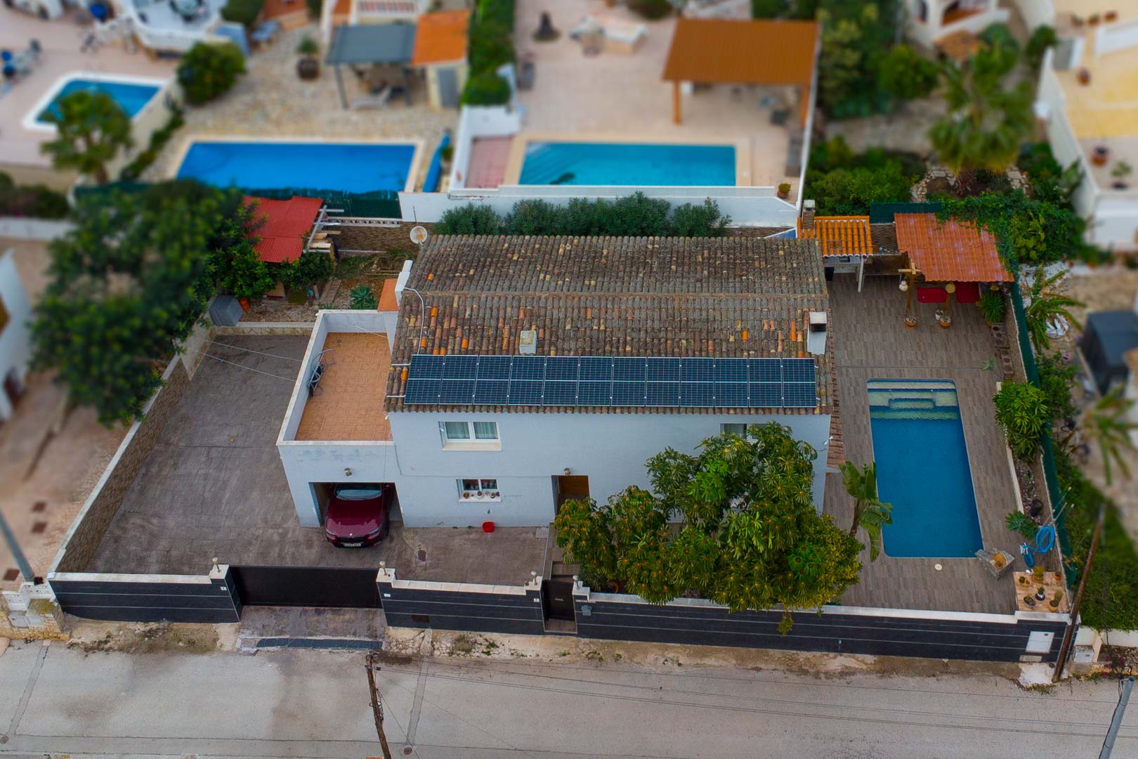 C3XY4620CAL - C3XY4620CAL Villa in Calpe zu verkaufen, nur wenige Gehminuten vom Strand entfernt.