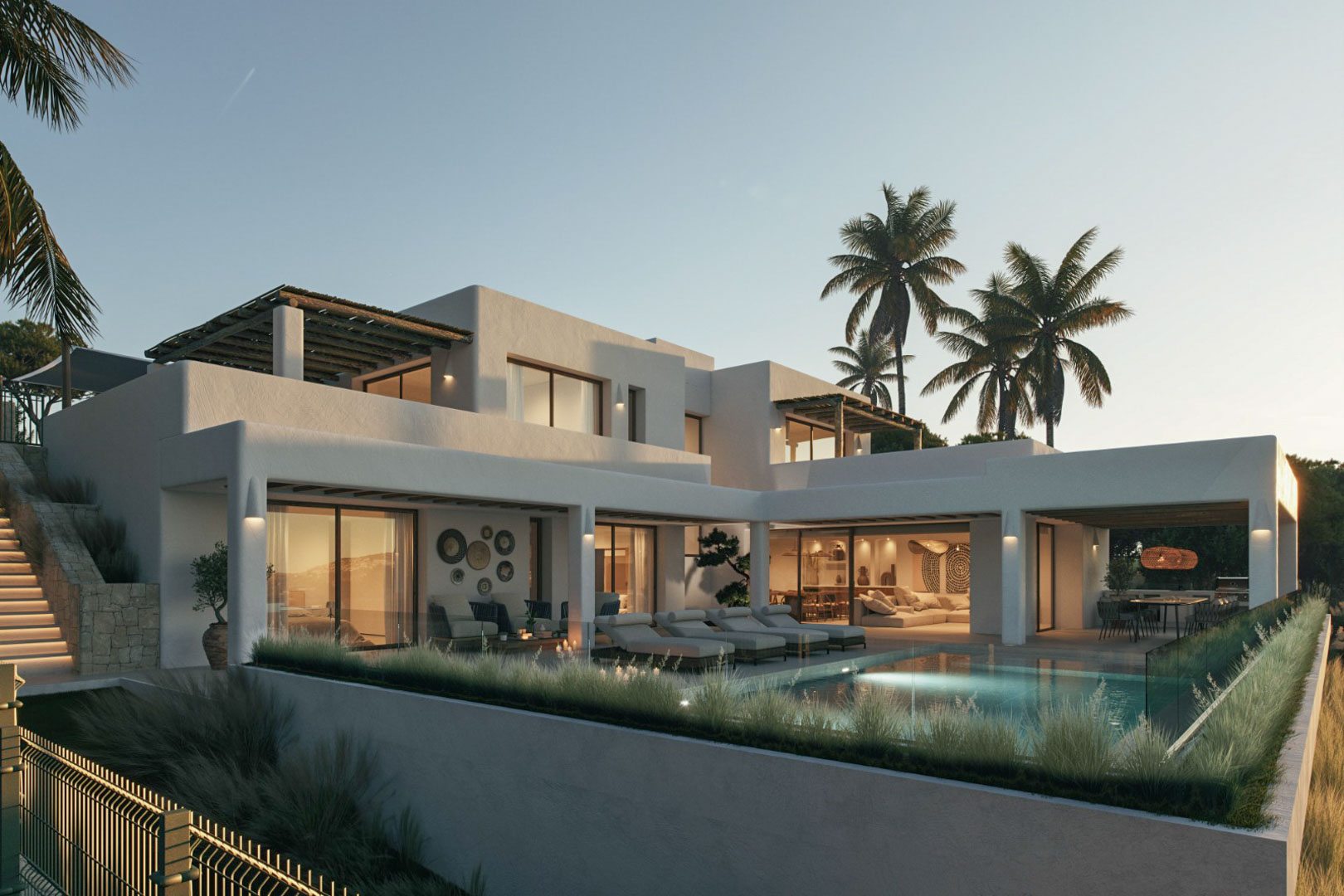 8325MOR - 8325MOR Proyecto de villa con vistas al mar, en construcción, en venta en Moraira.