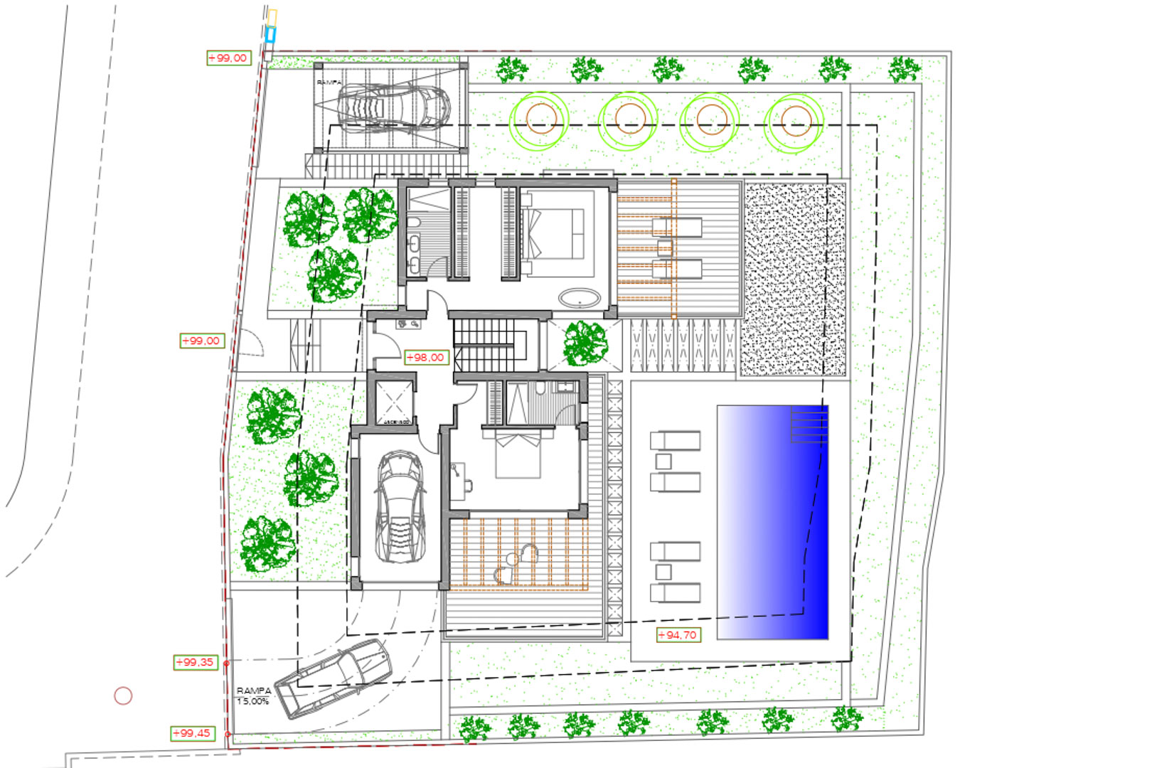 8325MOR - 8325MOR Proyecto de villa con vistas al mar, en construcción, en venta en Moraira.