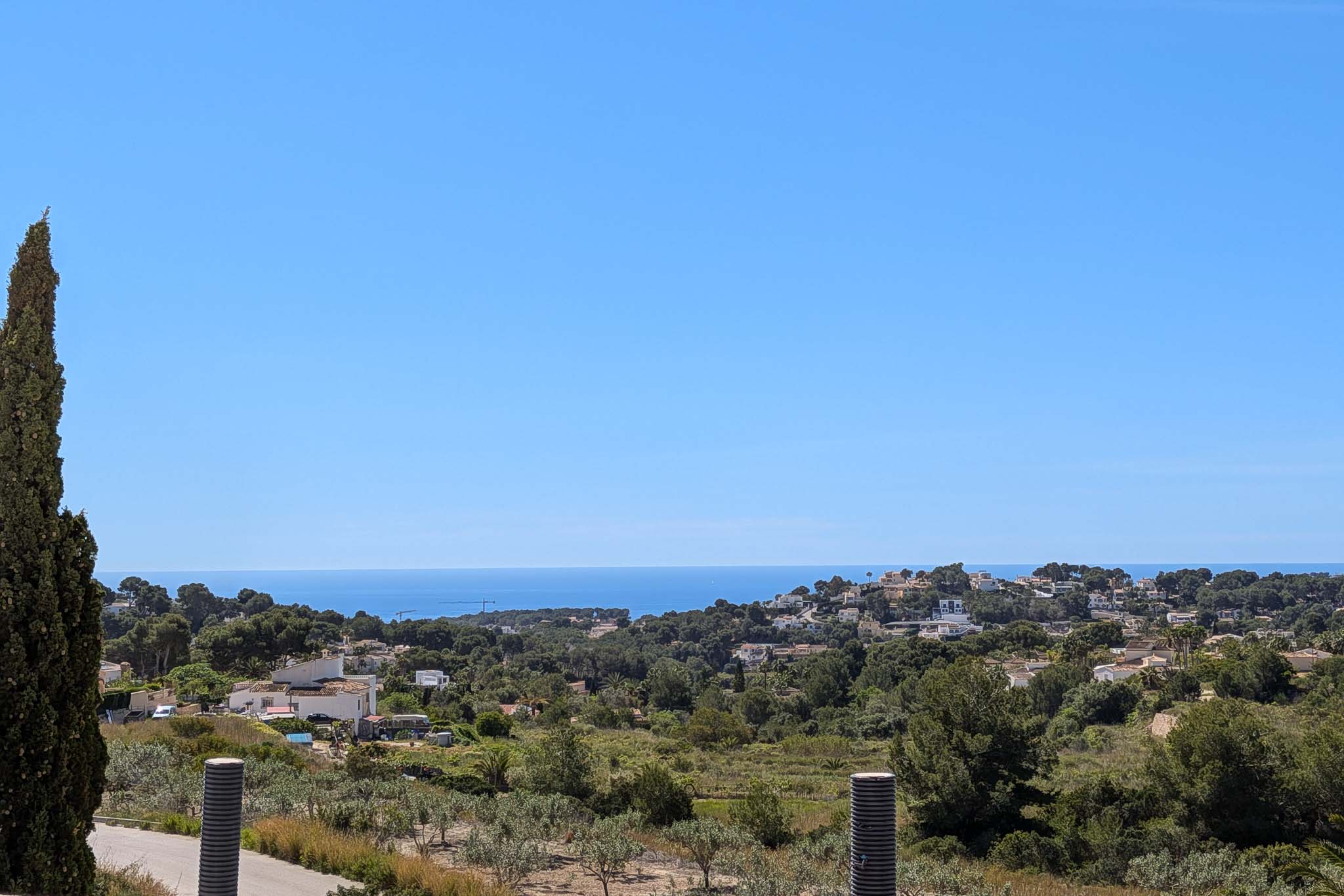 8325MOR - 8325MOR Proyecto de villa con vistas al mar, en construcción, en venta en Moraira.