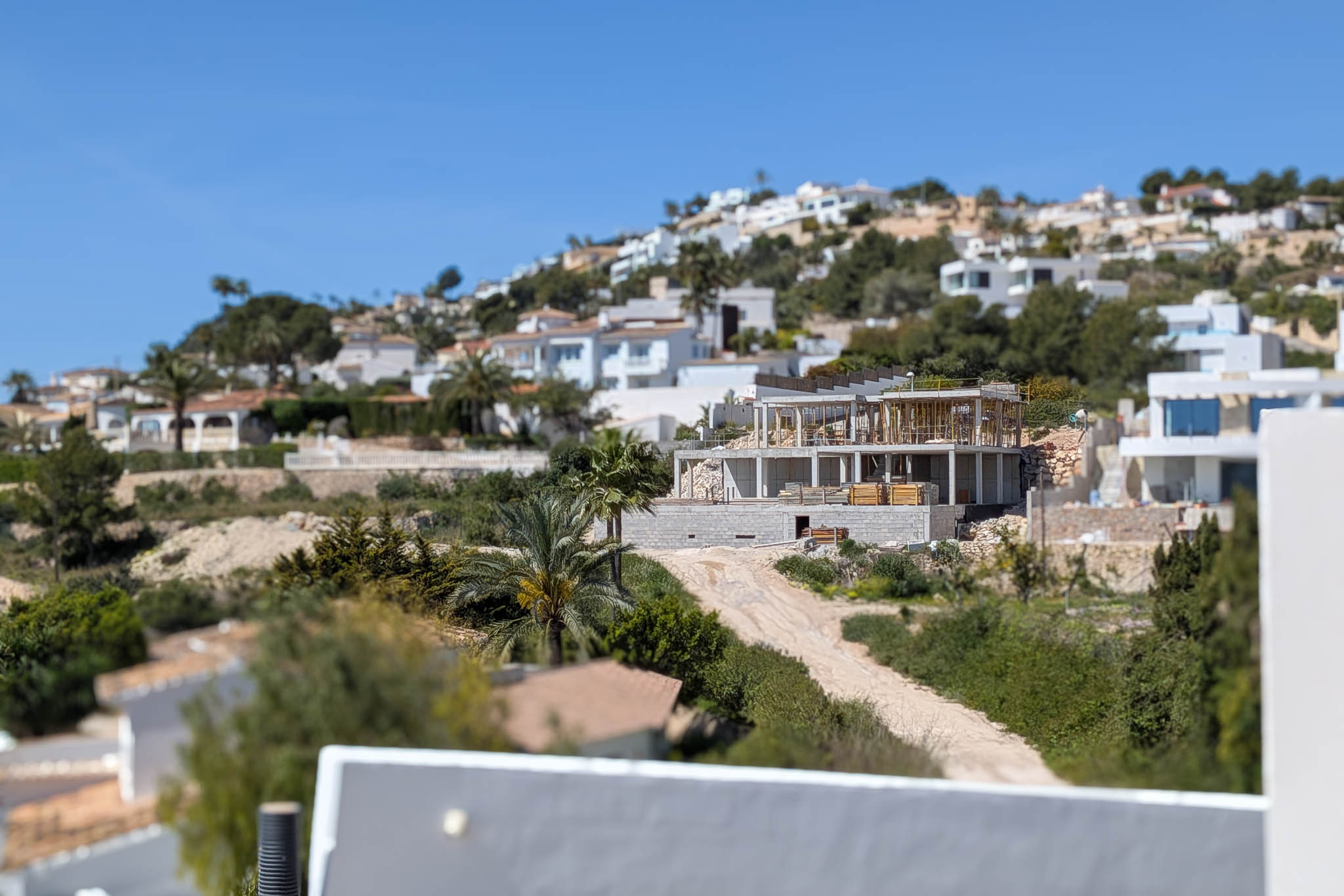 8325MOR - 8325MOR Proyecto de villa con vistas al mar, en construcción, en venta en Moraira.