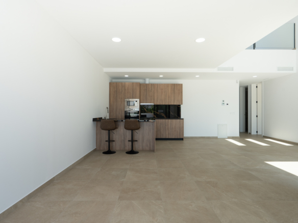 4644BEN New-build villa with sea view on a flat plot of 1715 m2 for sale in La Fustera, Benissa