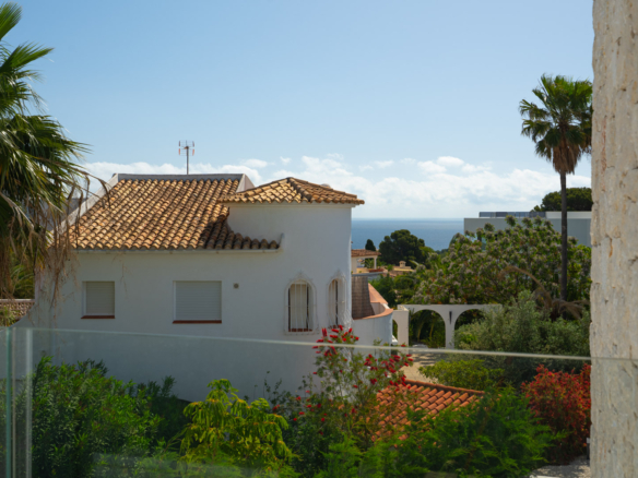 4644BEN New-build villa with sea view on a flat plot of 1715 m2 for sale in La Fustera, Benissa