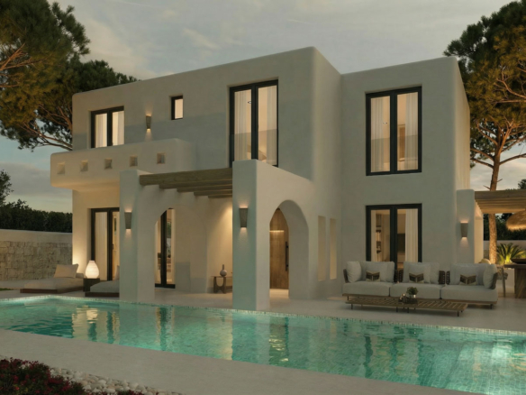 OFF7109PED Villa contemporaine neuve avec vue à vendre à Pedreguer