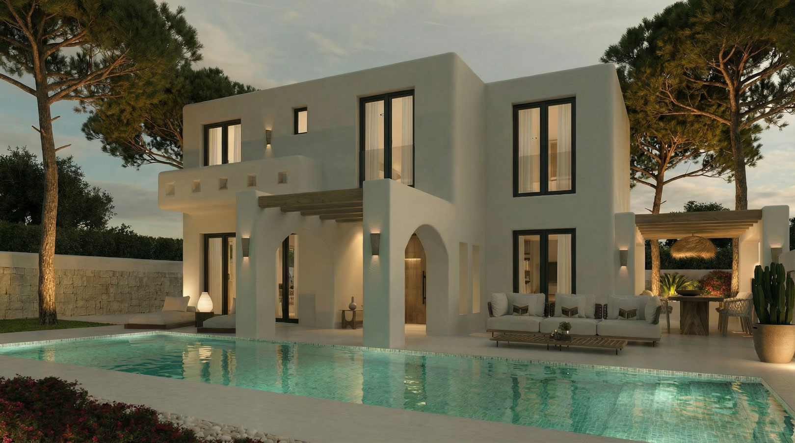 OFF7109PED Villa contemporaine neuve avec vue à vendre à Pedreguer