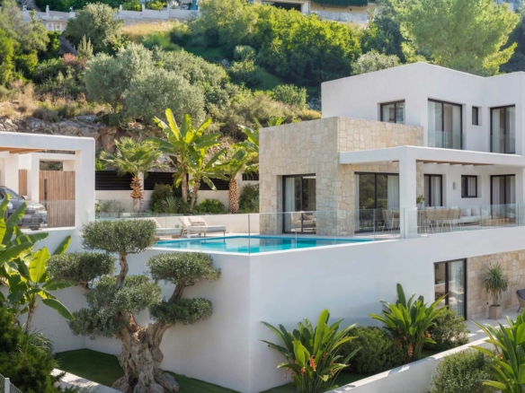 OFF7110PED New Build Villa with Panoramic Views for Sale in Monte Solana, Pedreguer