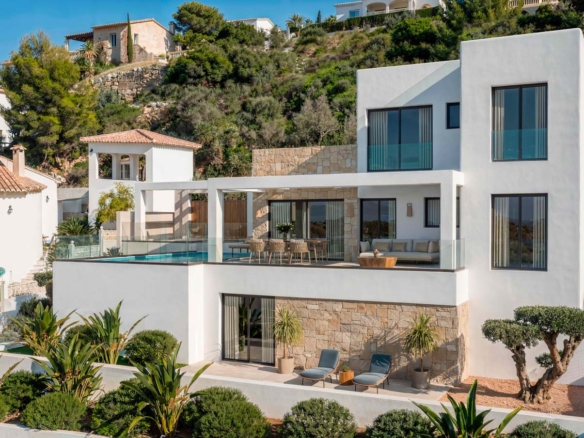 OFF7110PED New Build Villa with Panoramic Views for Sale in Monte Solana, Pedreguer