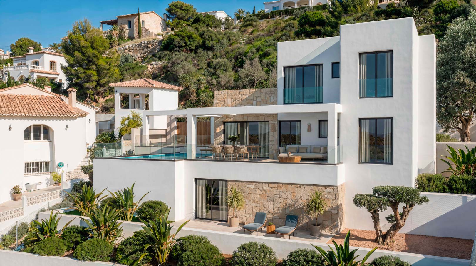OFF7110PED New Build Villa with Panoramic Views for Sale in Monte Solana, Pedreguer