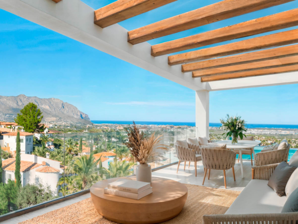 OFF7110PED New Build Villa with Panoramic Views for Sale in Monte Solana, Pedreguer