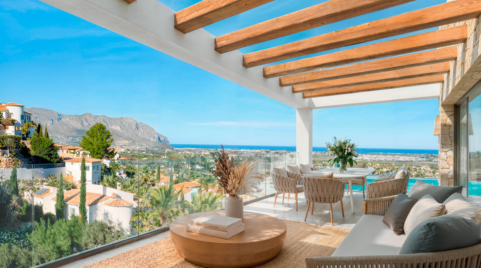 OFF7110PED New Build Villa with Panoramic Views for Sale in Monte Solana, Pedreguer
