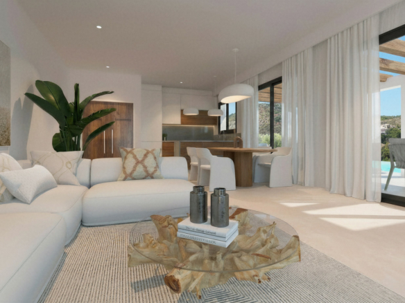 OFF7110PED New Build Villa with Panoramic Views for Sale in Monte Solana, Pedreguer