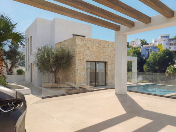 OFF7110PED New Build Villa with Panoramic Views for Sale in Monte Solana, Pedreguer