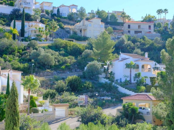 OFF7110PED New Build Villa with Panoramic Views for Sale in Monte Solana, Pedreguer
