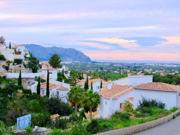 OFF7110PED New Build Villa with Panoramic Views for Sale in Monte Solana, Pedreguer