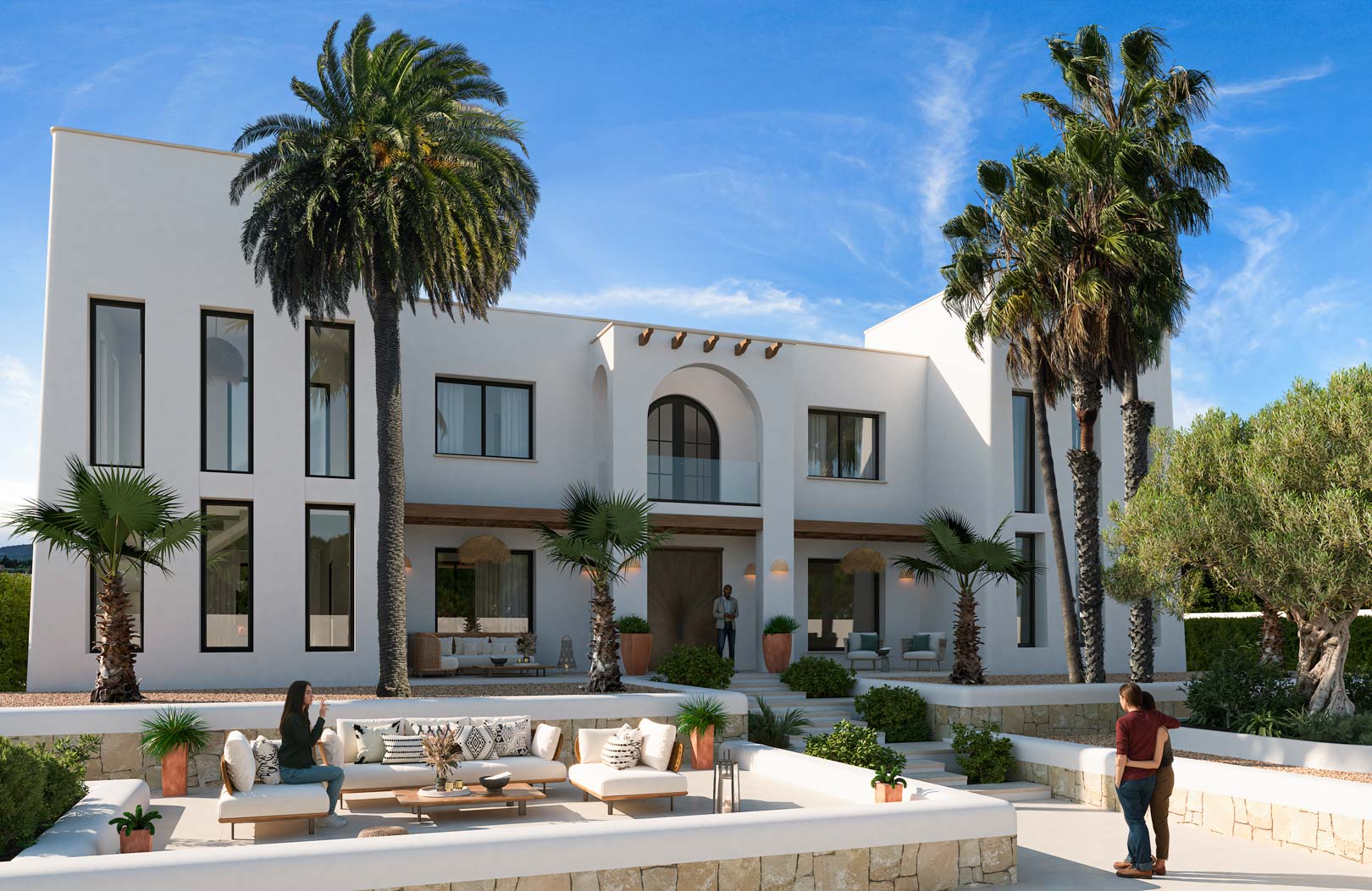 OFF7112BEN Luxury Villa with Panoramic Views and Private Estate for Sale in Benidoleig