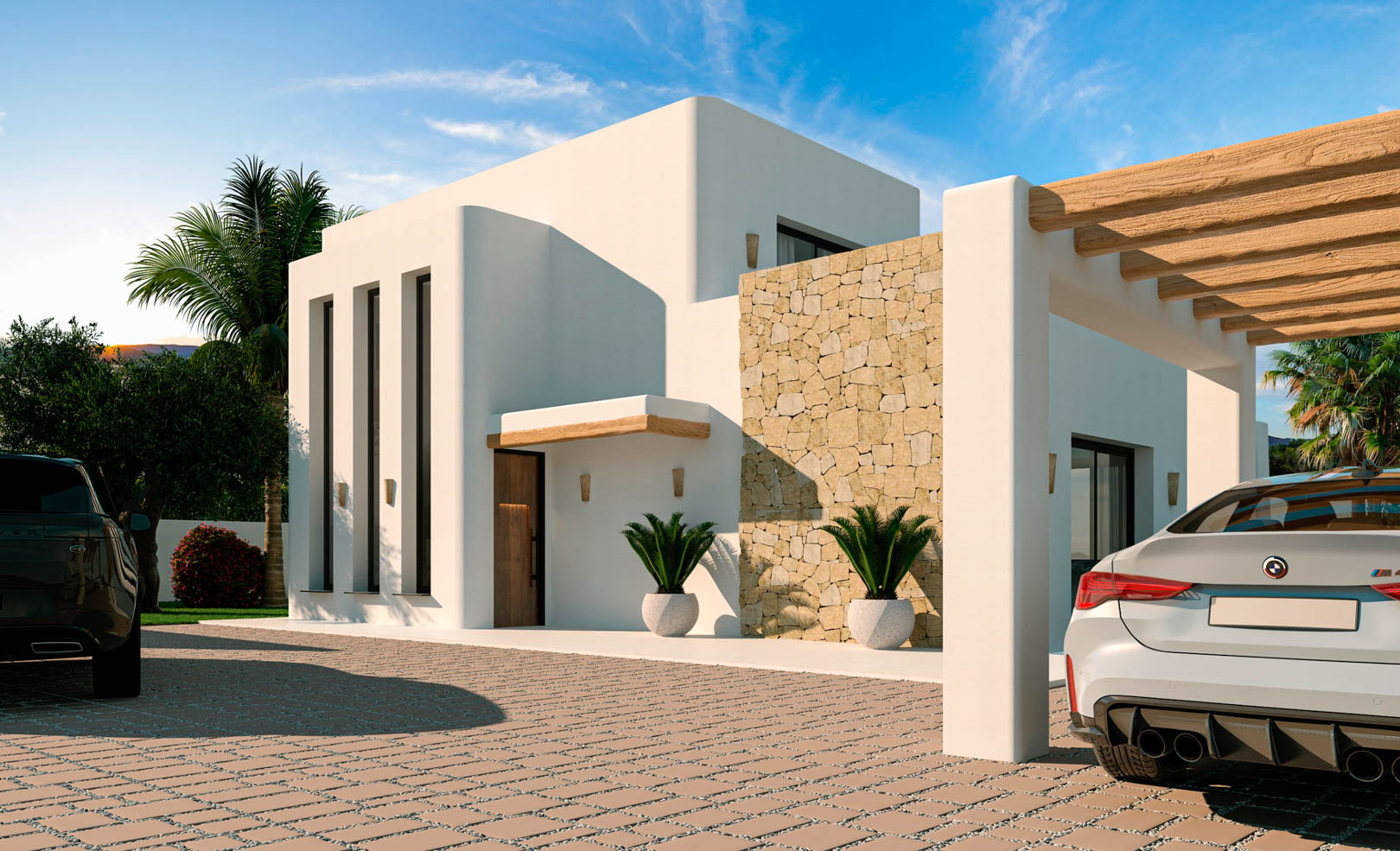 OFF7113PED Modern New Build Villa with Panoramic Views for Sale in Monte Solana, Pedreguer