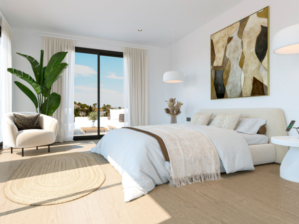 OFF7113PED Modern New Build Villa with Panoramic Views for Sale in Monte Solana, Pedreguer