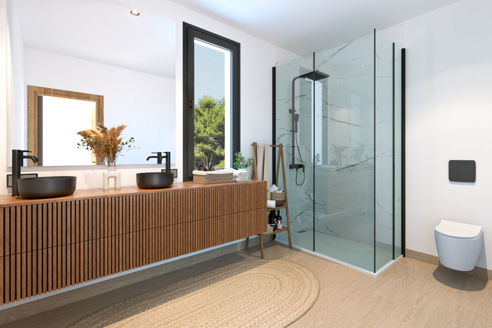 OFF7113PED Modern New Build Villa with Panoramic Views for Sale in Monte Solana, Pedreguer