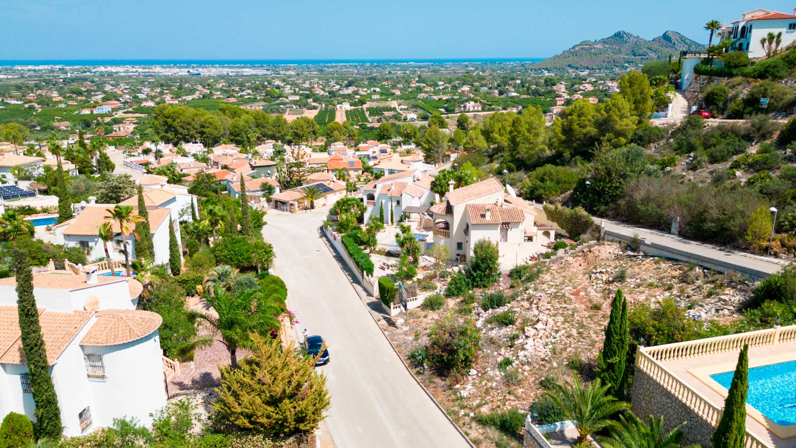 OFF7113PED Modern New Build Villa with Panoramic Views for Sale in Monte Solana, Pedreguer