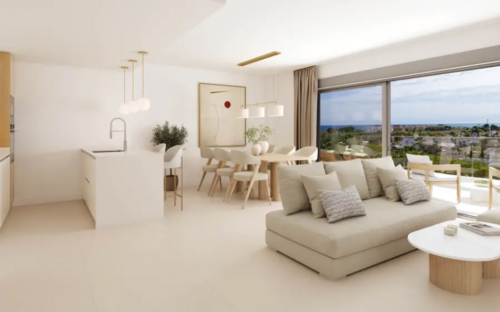 OFFC3XY7115VER Contemporary Apartment in a High-End Residential Community near the Sea in El Verger