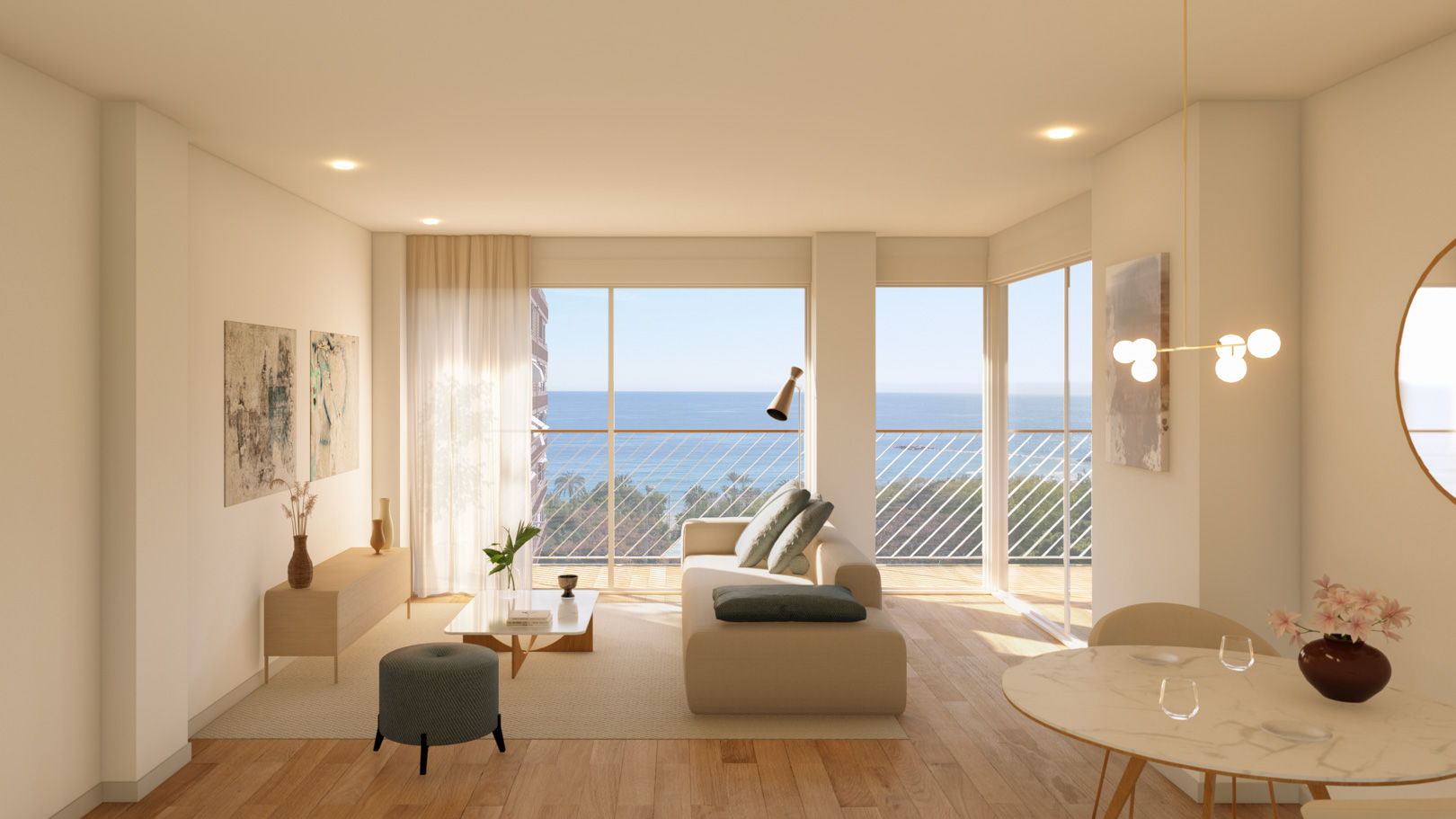 OFF7116VIL Modern New Build Apartment with Sea Views for Sale in Villajoyosa