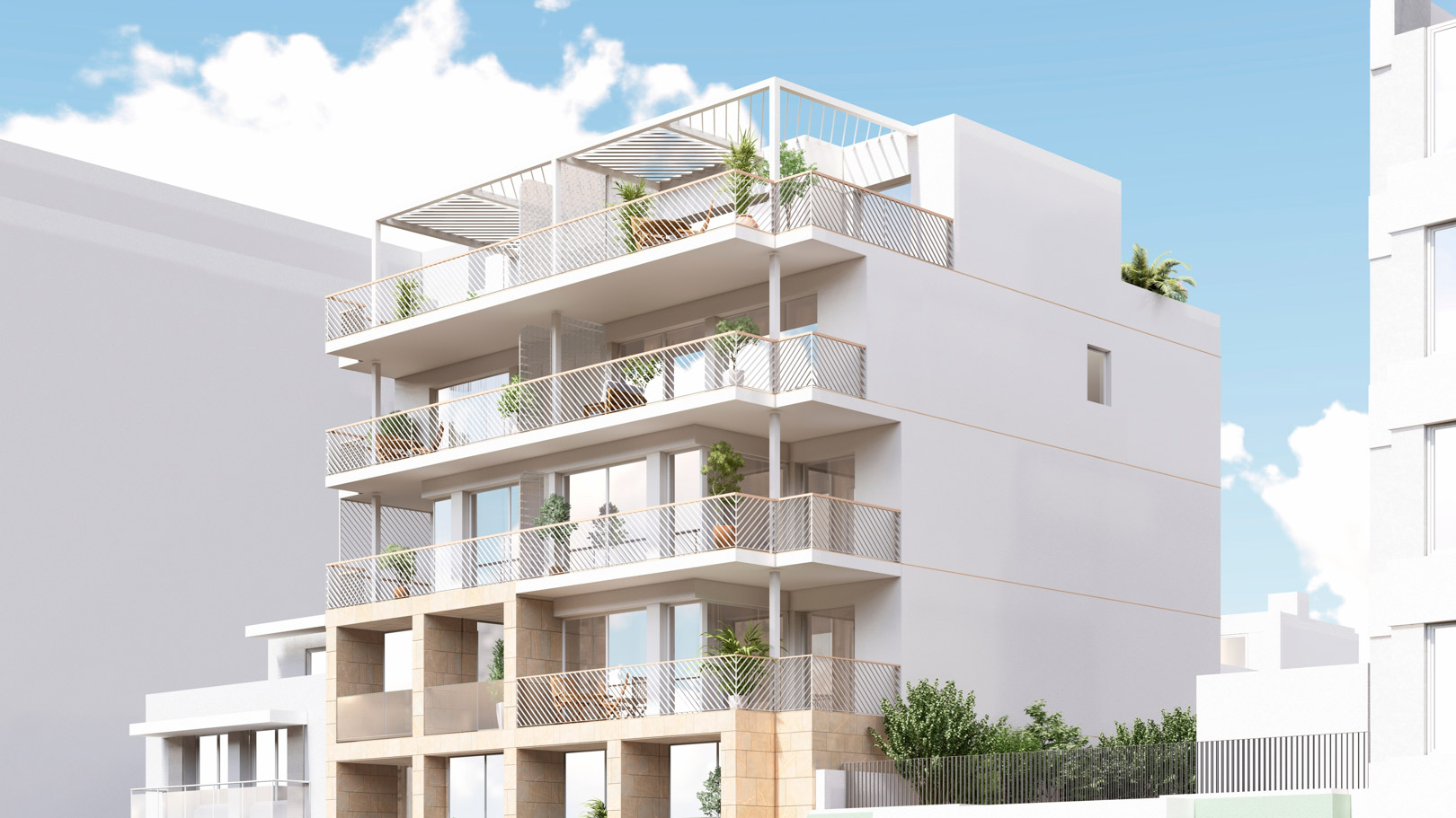 OFF7116VIL Modern New Build Apartment with Sea Views for Sale in Villajoyosa