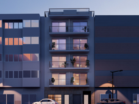 OFF7116VIL Modern New Build Apartment with Sea Views for Sale in Villajoyosa