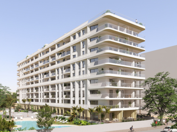 OFF7117VIL Modern New Build Apartment with Sea Views for Sale in Villajoyosa