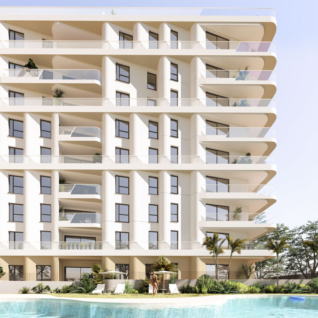 OFF7117VIL Modern New Build Apartment with Sea Views for Sale in Villajoyosa