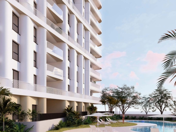 OFF7117VIL Modern New Build Apartment with Sea Views for Sale in Villajoyosa