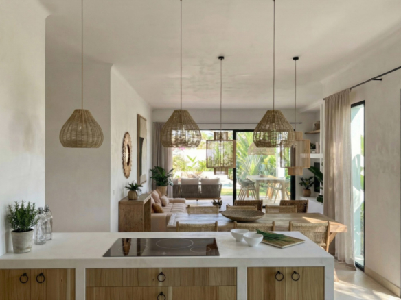 OFF7118PED Ibiza-Style New Build Villa with Panoramic Views in Pedreguer