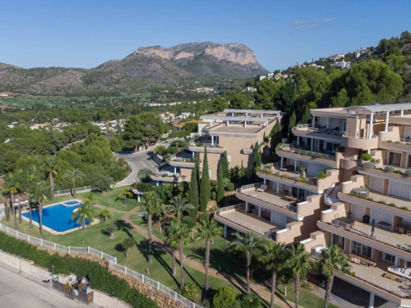 9010PED Apartment with panoramic sea views for sale in La Sella, Pedreguer.