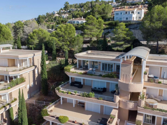 9010PED Apartment with panoramic sea views for sale in La Sella, Pedreguer.