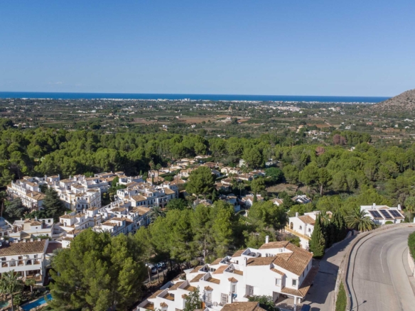 9010PED Apartment with panoramic sea views for sale in La Sella, Pedreguer.