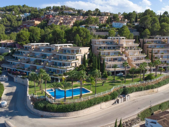 9010PED Apartment with panoramic sea views for sale in La Sella, Pedreguer.