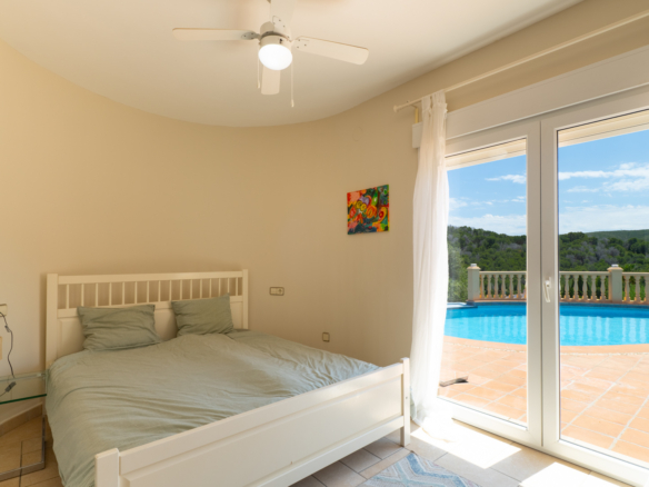 4650JAV Villa traditionnelle avec vue sur mer à vendre à Tosalet 5, Jávea