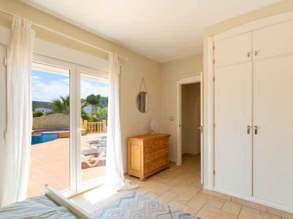 4650JAV Villa traditionnelle avec vue sur mer à vendre à Tosalet 5, Jávea