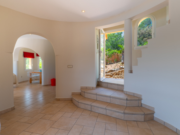 4650JAV Villa traditionnelle avec vue sur mer à vendre à Tosalet 5, Jávea