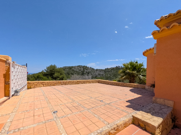 4650JAV Villa traditionnelle avec vue sur mer à vendre à Tosalet 5, Jávea