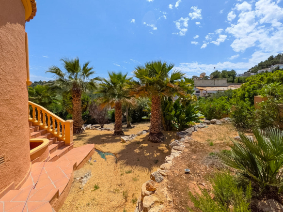 4650JAV Villa traditionnelle avec vue sur mer à vendre à Tosalet 5, Jávea