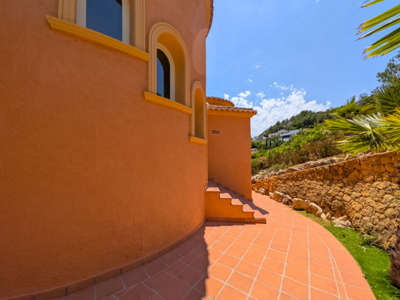 4650JAV Villa traditionnelle avec vue sur mer à vendre à Tosalet 5, Jávea