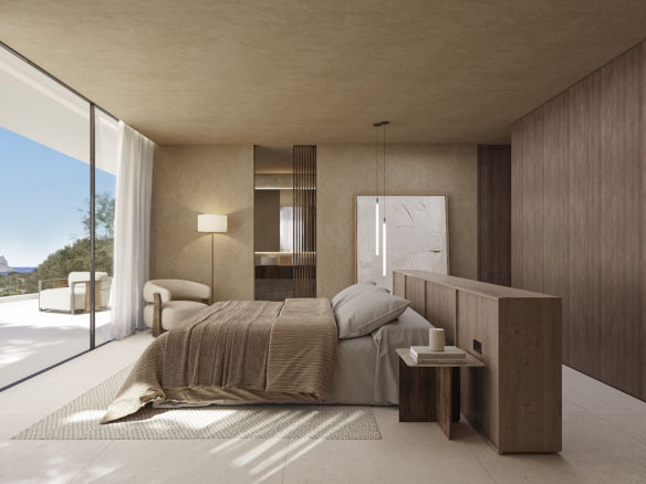 4652BEN Projet de villa de luxe avec vue panoramique sur la mer, à vendre à Benissa.