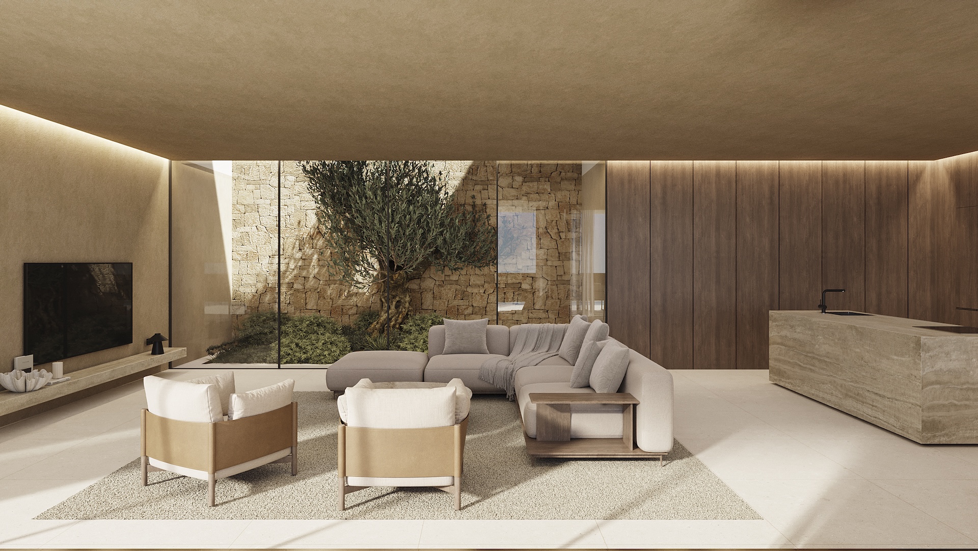 4652BEN Projet de villa de luxe avec vue panoramique sur la mer, à vendre à Benissa.