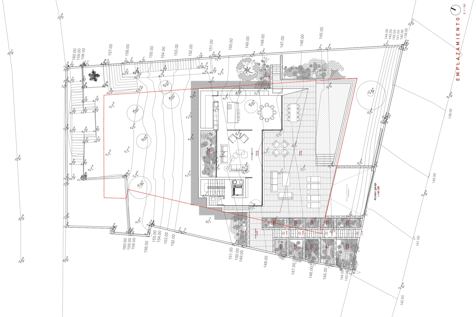 4652BEN Projet de villa de luxe avec vue panoramique sur la mer, à vendre à Benissa.