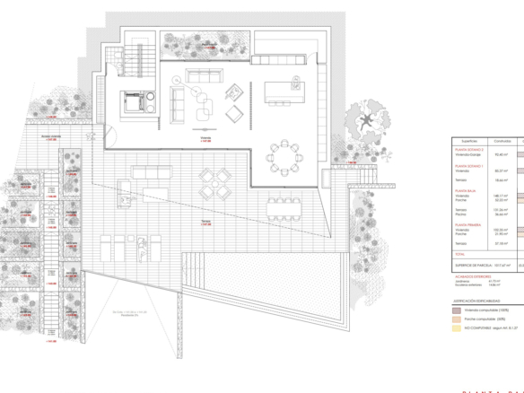 4652BEN Projet de villa de luxe avec vue panoramique sur la mer, à vendre à Benissa.