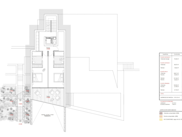 4652BEN Projet de villa de luxe avec vue panoramique sur la mer, à vendre à Benissa.