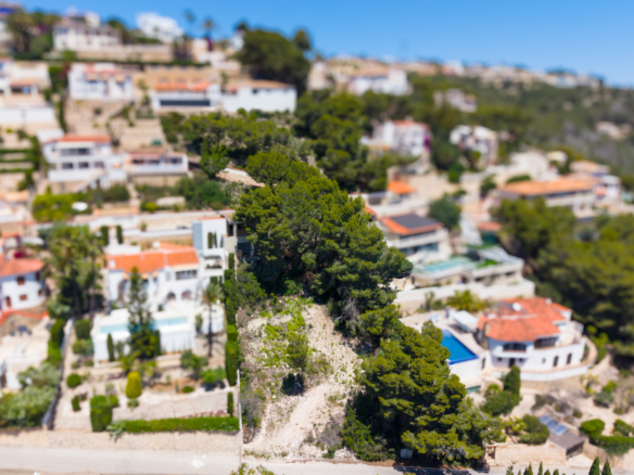 4652BEN Projet de villa de luxe avec vue panoramique sur la mer, à vendre à Benissa.