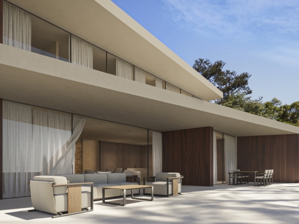4652BEN Projet de villa de luxe avec vue panoramique sur la mer, à vendre à Benissa.